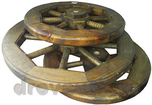 Оковка дерев'яного колеса