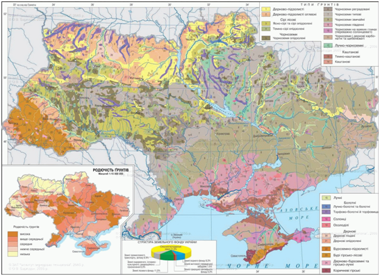 В Українських Карпатах і Кримських горах найбільші площі займають буроземи